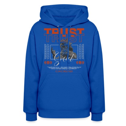 Trust God - Women's Hoodie - royal blue