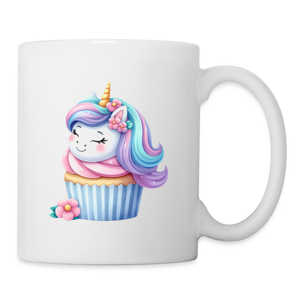 Cupcake Unicorn - Coffee Mug - white