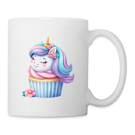 Cupcake Unicorn - Coffee Mug - white