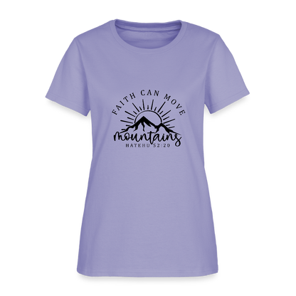 Faith Can - Women's T-Shirt - lavender