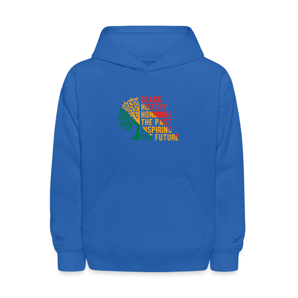 Black History - kids hoodie - royal blue