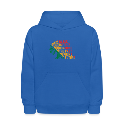 Black History - kids hoodie - royal blue