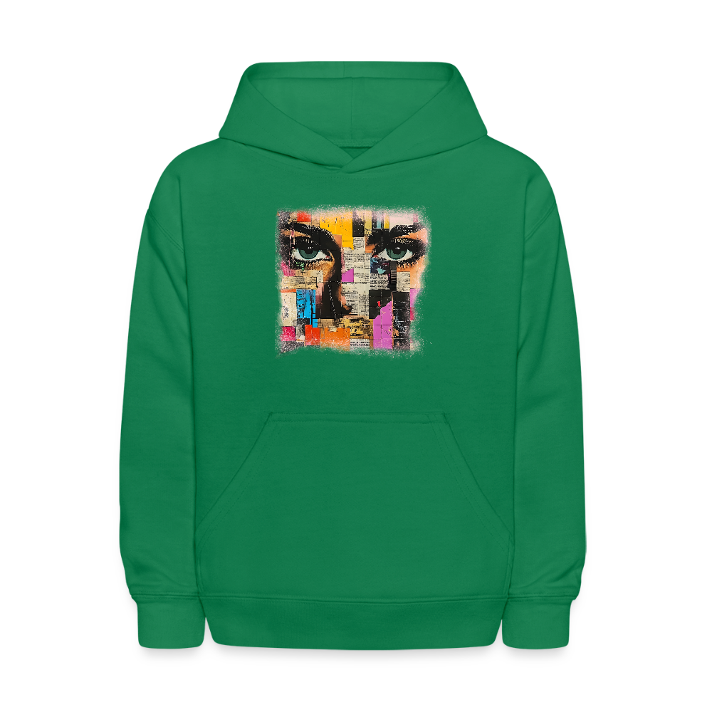 Pop Culture Woman 3 - Kids' Hoodie - kelly green