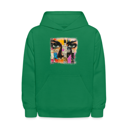 Pop Culture Woman 3 - Kids' Hoodie - kelly green