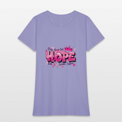 Hope - Women's T-Shirt - lavender