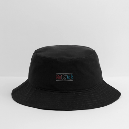 Stay Strong - Bucket Hat - black