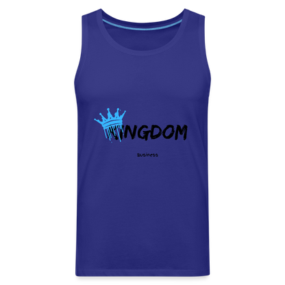 Kingdom Business - Men’s Premium Tank - royal blue