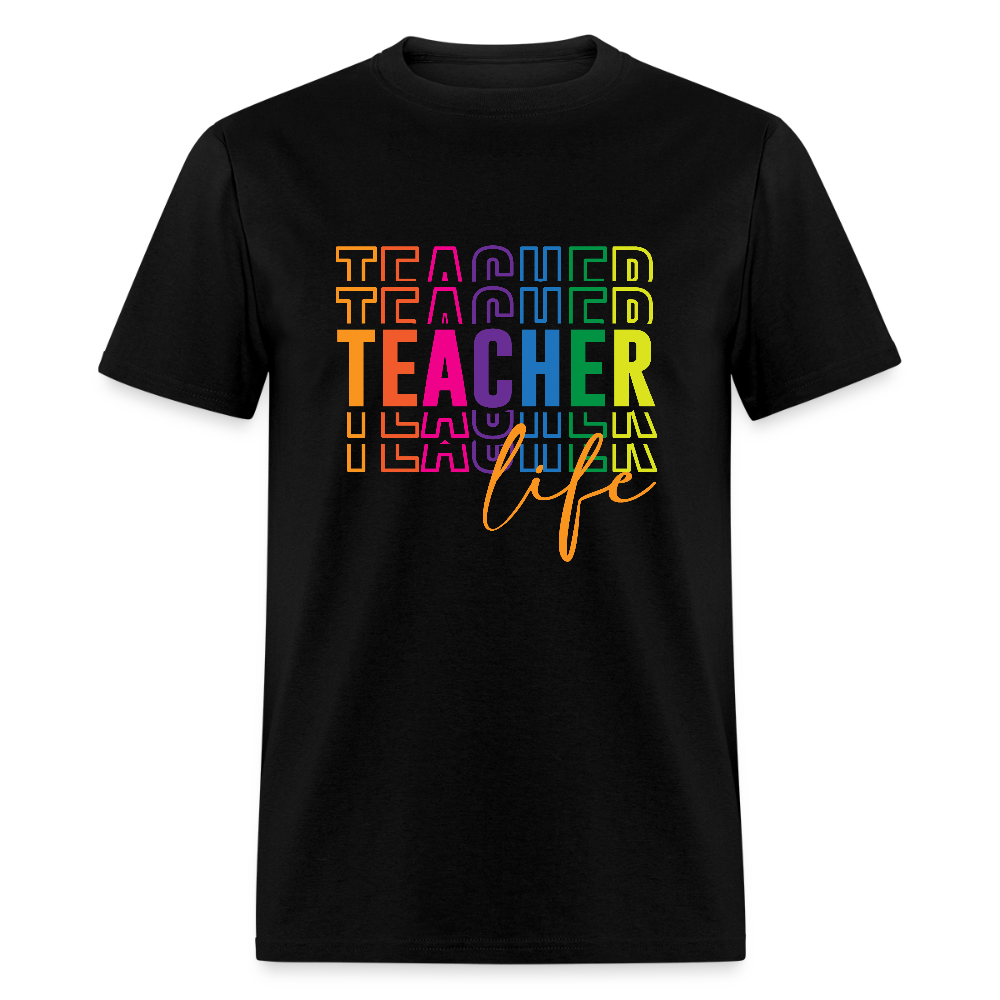 Teacher Life - T-Shirt - black