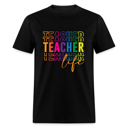 Teacher Life - T-Shirt - black