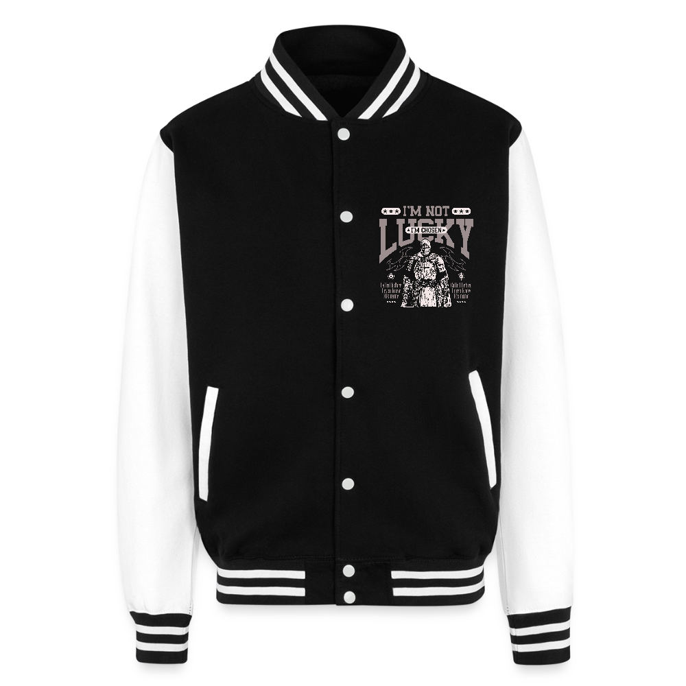 Chosen One - Letterman Jacket - black/white