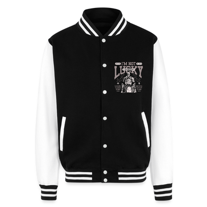 Chosen One - Letterman Jacket - black/white