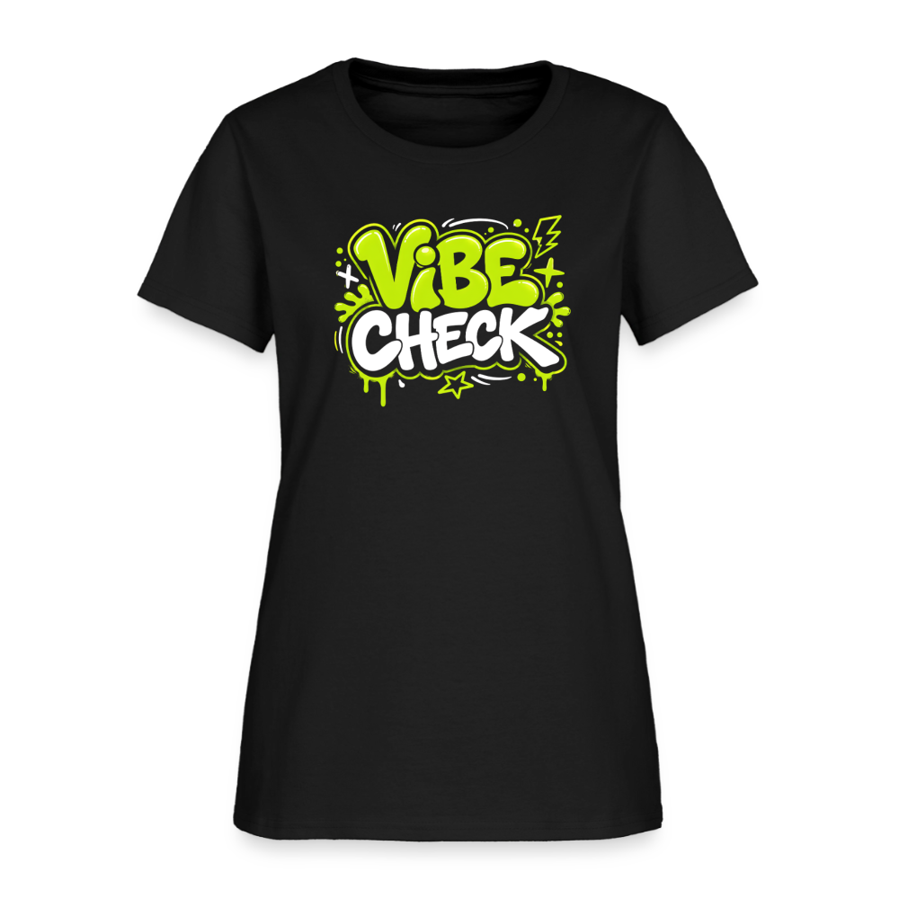 Vibe Check - Graffiti Women's T-Shirt - black