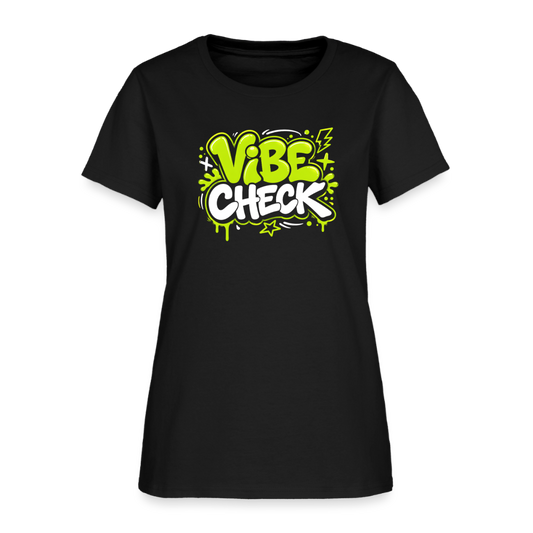 Vibe Check - Graffiti Women's T-Shirt - black
