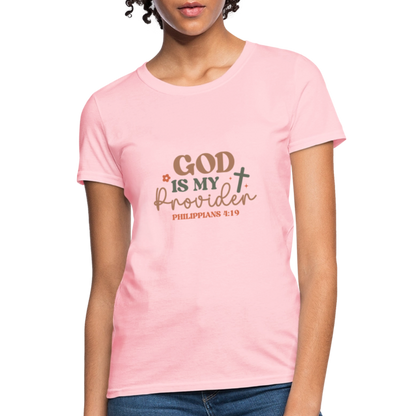 God my Provider - Women's T-Shirt - pink
