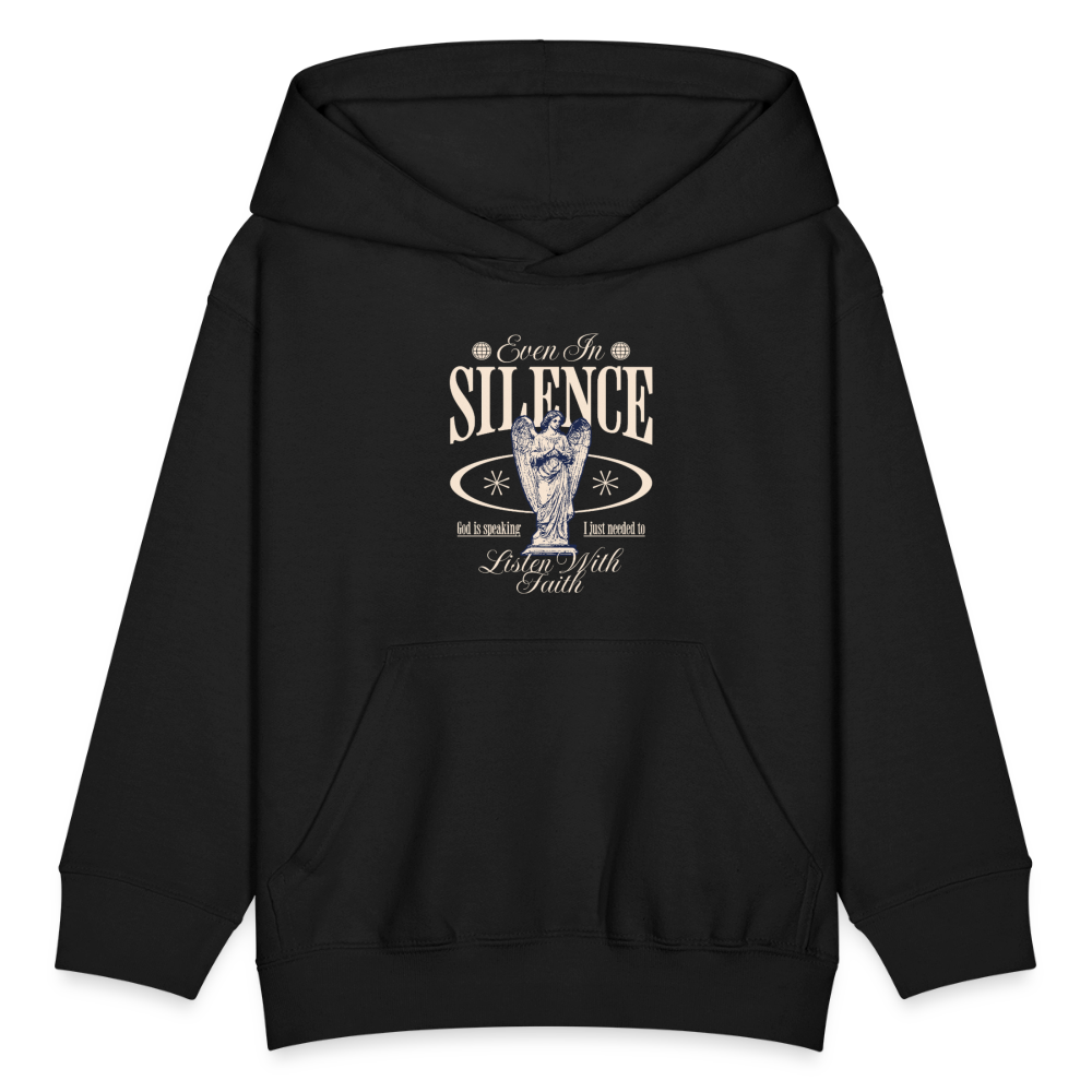 God Speaks - Kids' Hoodie - black