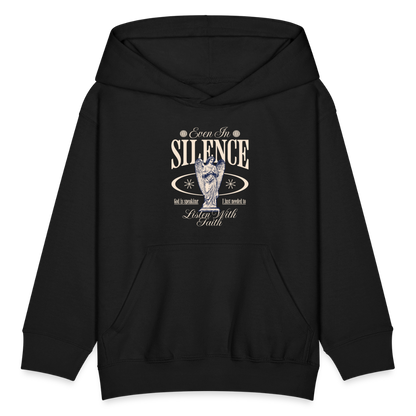 God Speaks - Kids' Hoodie - black
