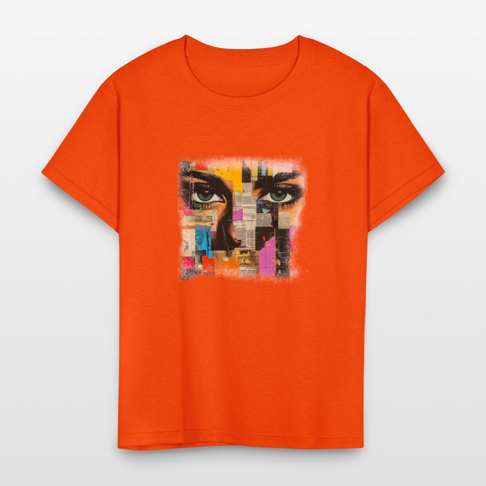 Pop Culture Woman 3 - Kids' T-Shirt - orange
