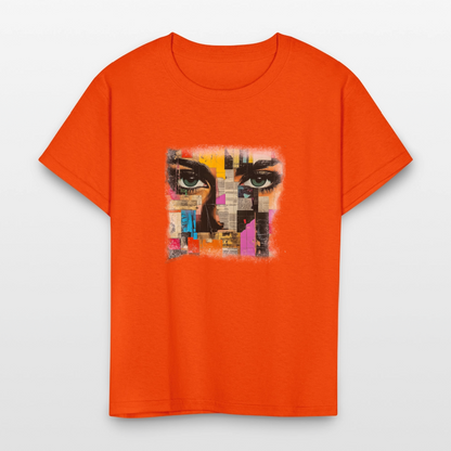 Pop Culture Woman 3 - Kids' T-Shirt - orange