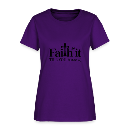 Have Faith - Women's T-Shirt - purple
