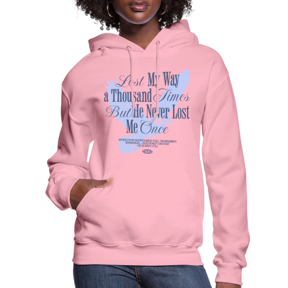 God is with Us - Women's Hoodie - classic pink