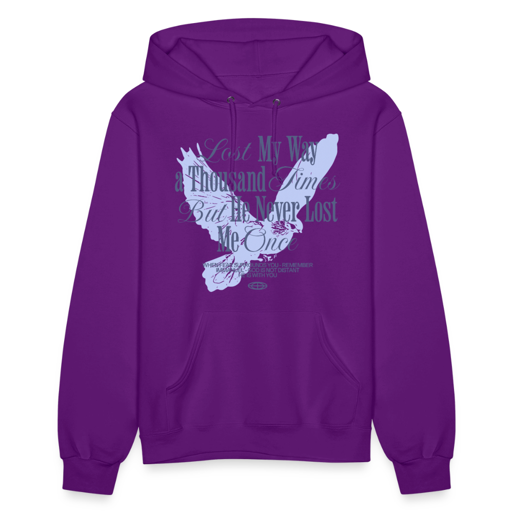 God is with Us - Women's Hoodie - purple