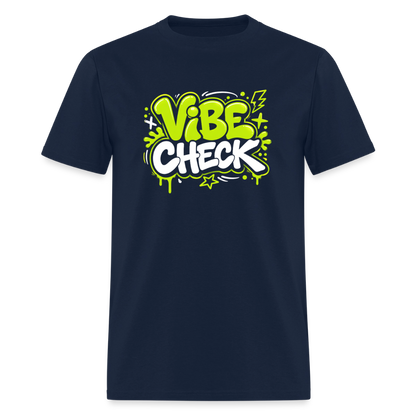 Vibe Check - Men's T-Shirt - navy