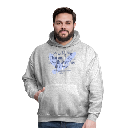 God is with Us - Men's Hoodie - heather gray