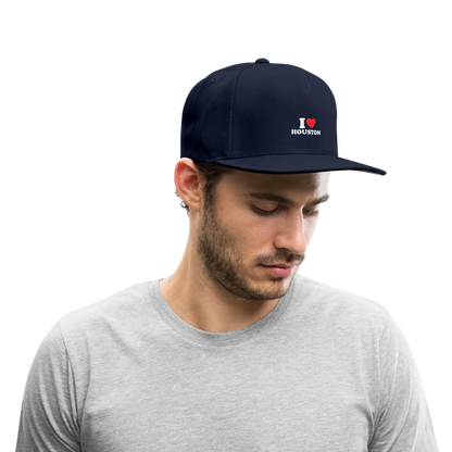 I Love Houston - Snapback Cap - navy
