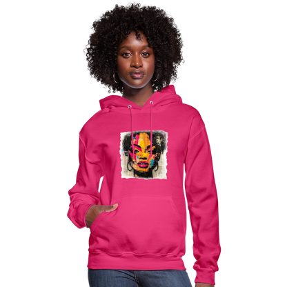 Pop Culture Woman 2 - Women's  Hoodie - fuchsia