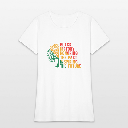 Black History - Women's T-Shirt - white