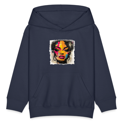 Pop Culture Woman 2 - Kids' Hoodie - navy