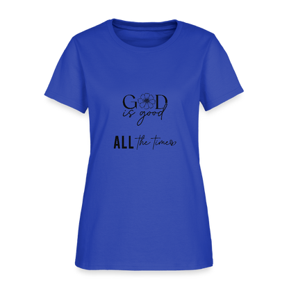 God is Good-Women's short Sleeve T-Shirt - royal blue