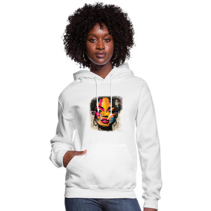 Pop Culture Woman 2 - Women's  Hoodie - white