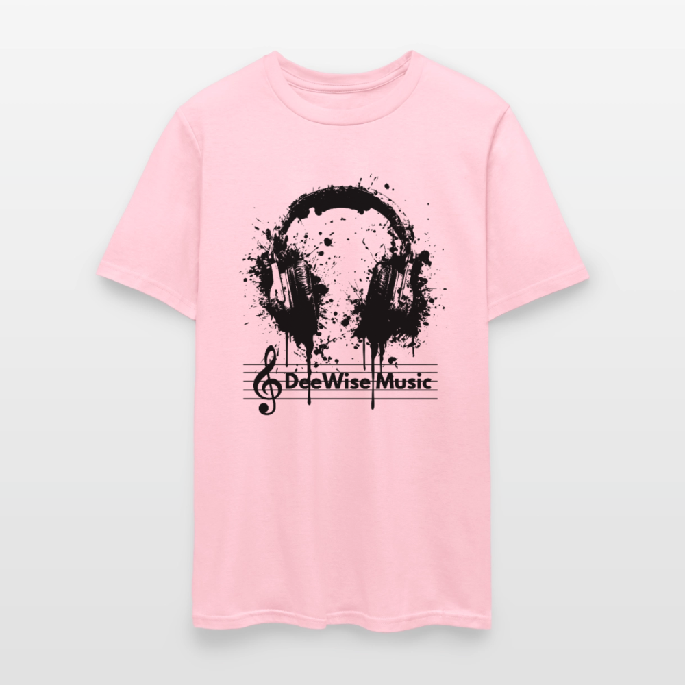 DeeWise Music - Headphones T-Shirt - pink