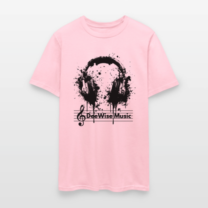 DeeWise Music - Headphones T-Shirt - pink