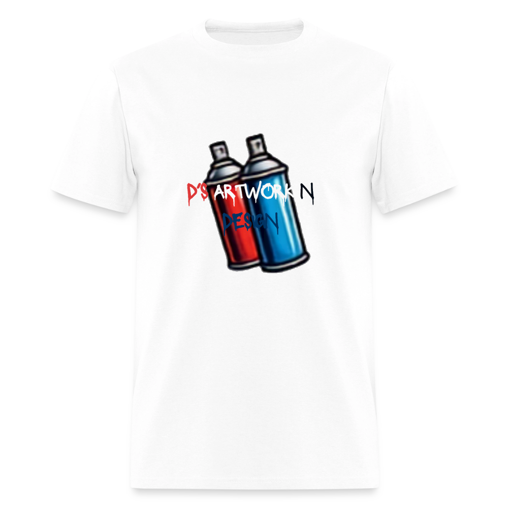 Spary Paint Can - Men's T-Shirt - white
