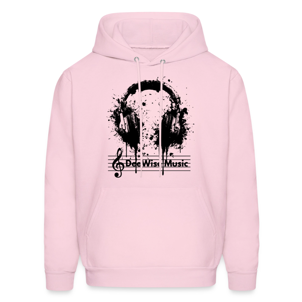 DeeWise Music - Men's Hoodie - pale pink