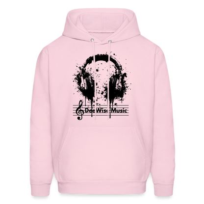 DeeWise Music - Men's Hoodie - pale pink