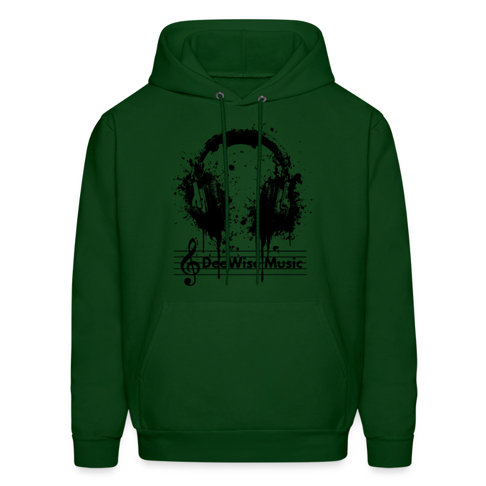 DeeWise Music - Men's Hoodie - forest green