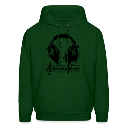 DeeWise Music - Men's Hoodie - forest green