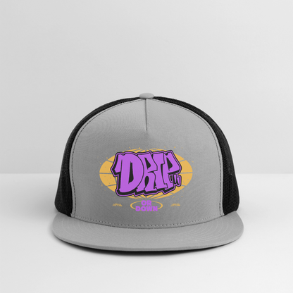 Drip - Graffiti Trucker Hat - gray/black
