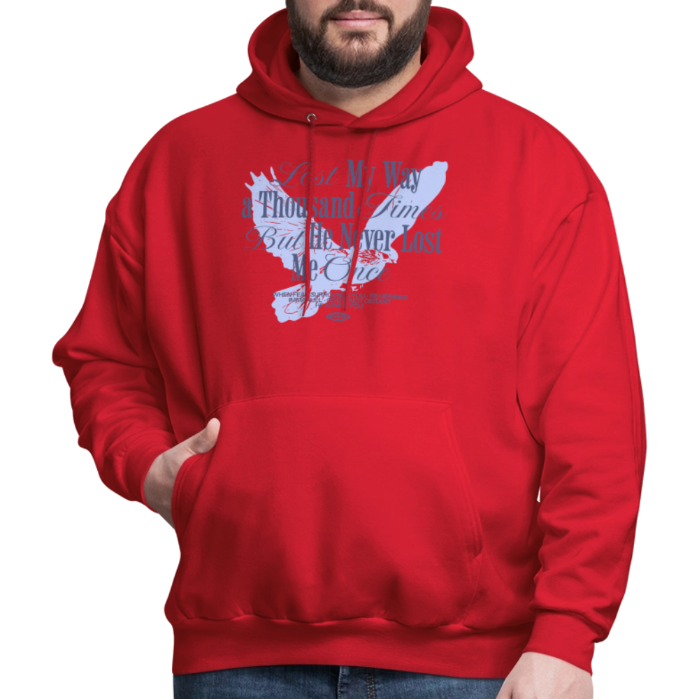 God is with Us - Men's Hoodie - red