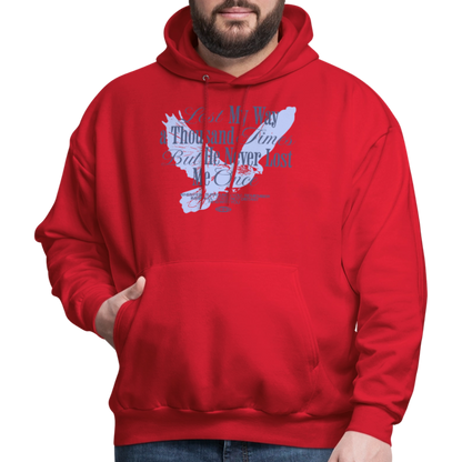 God is with Us - Men's Hoodie - red