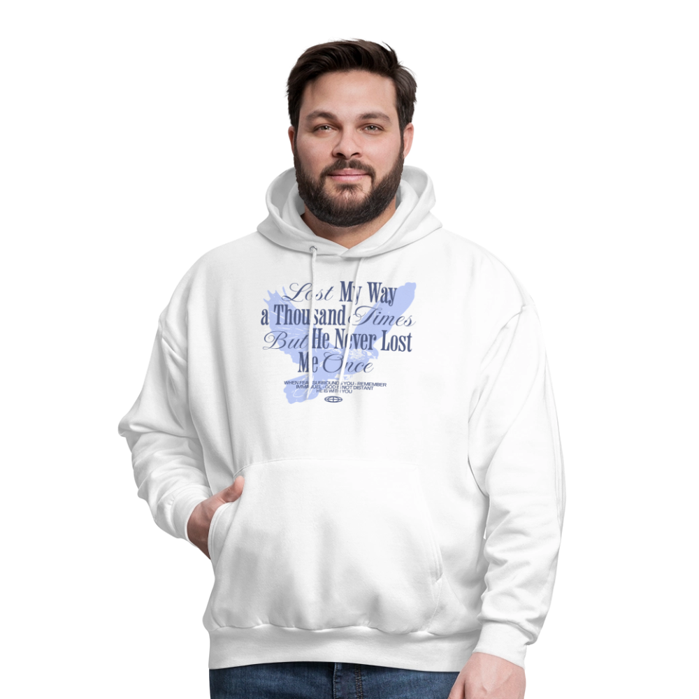 God is with Us - Men's Hoodie - white