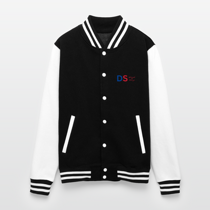 Walk By Faith - letterman Jacket - black/white