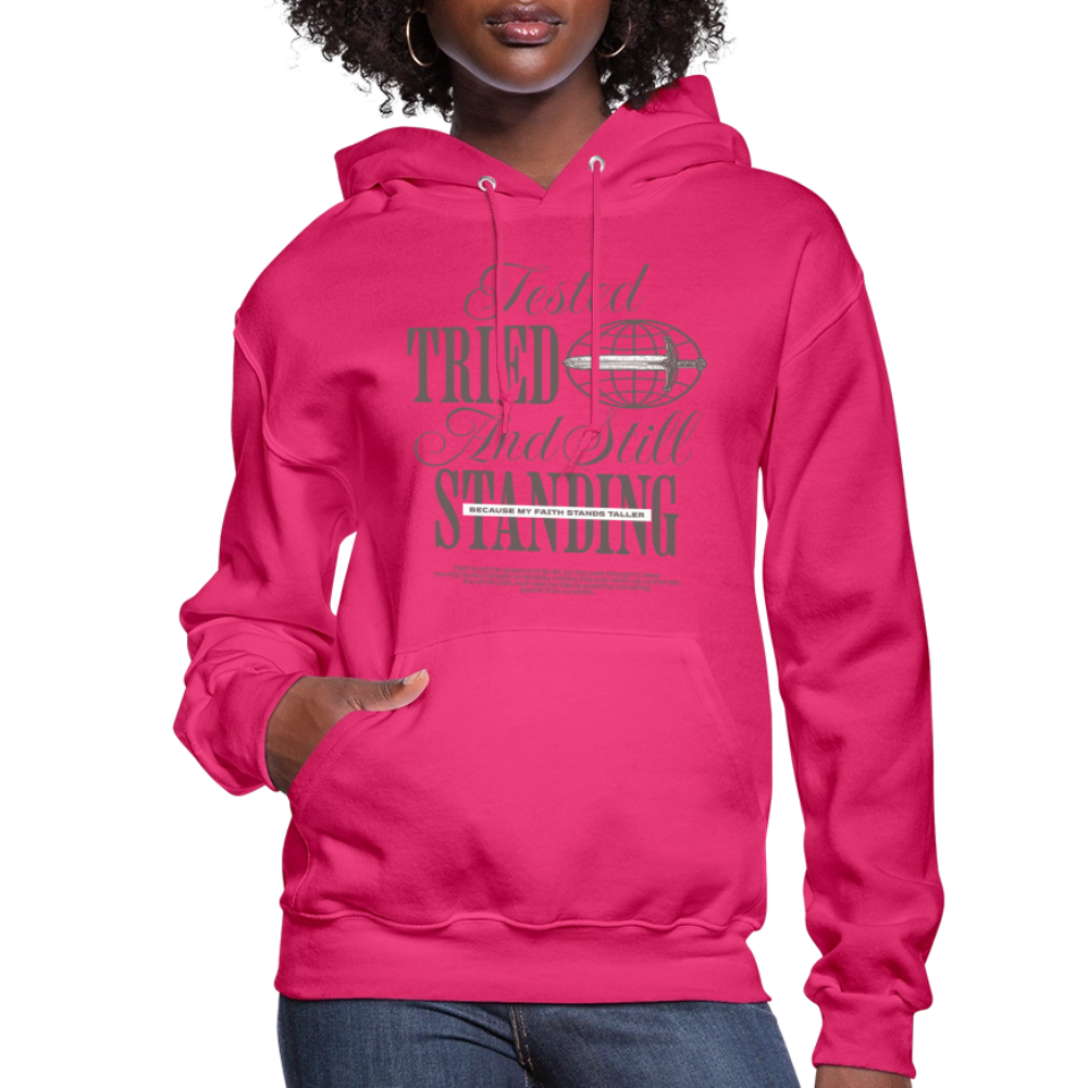 Still Standing - Women's Hoodie - fuchsia
