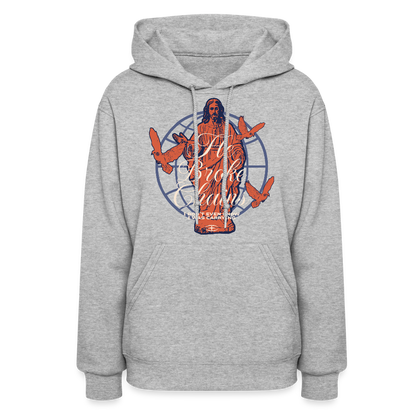 Broken Chains - Women's Hoodie - heather gray