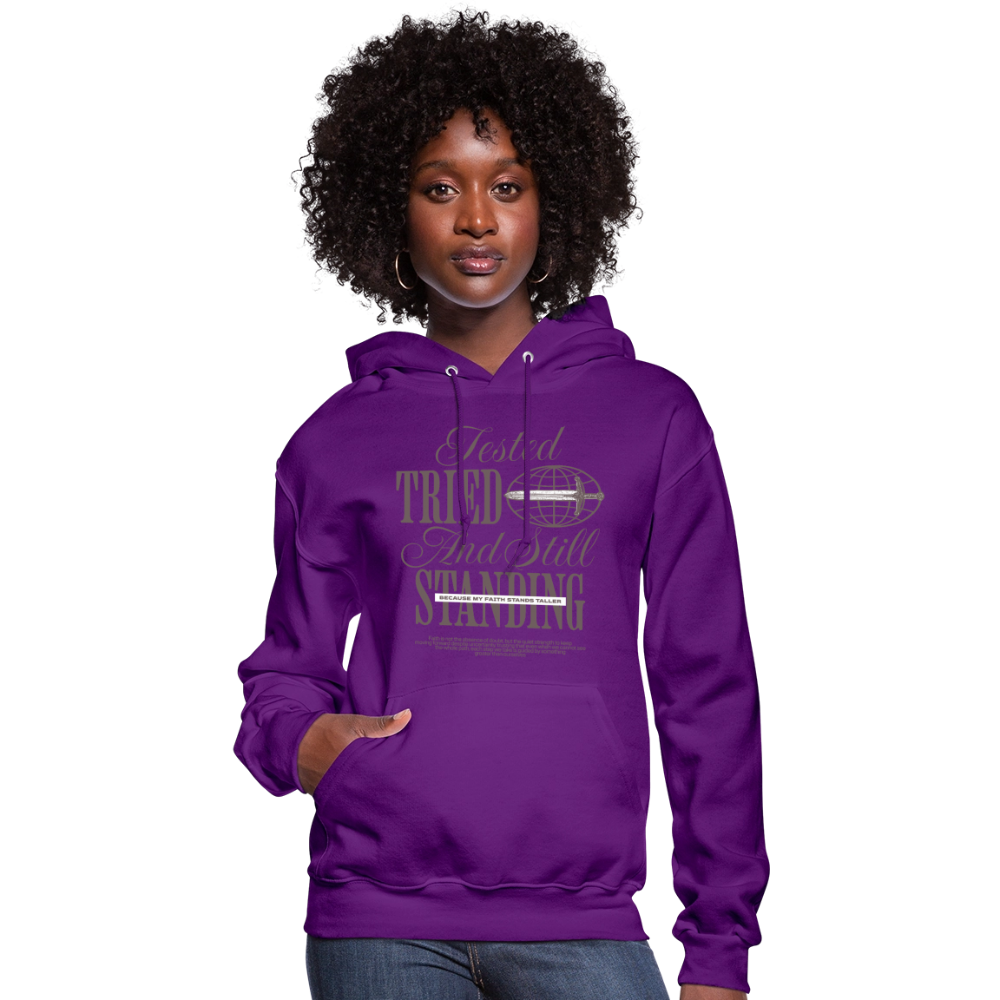 Still Standing - Women's Hoodie - purple