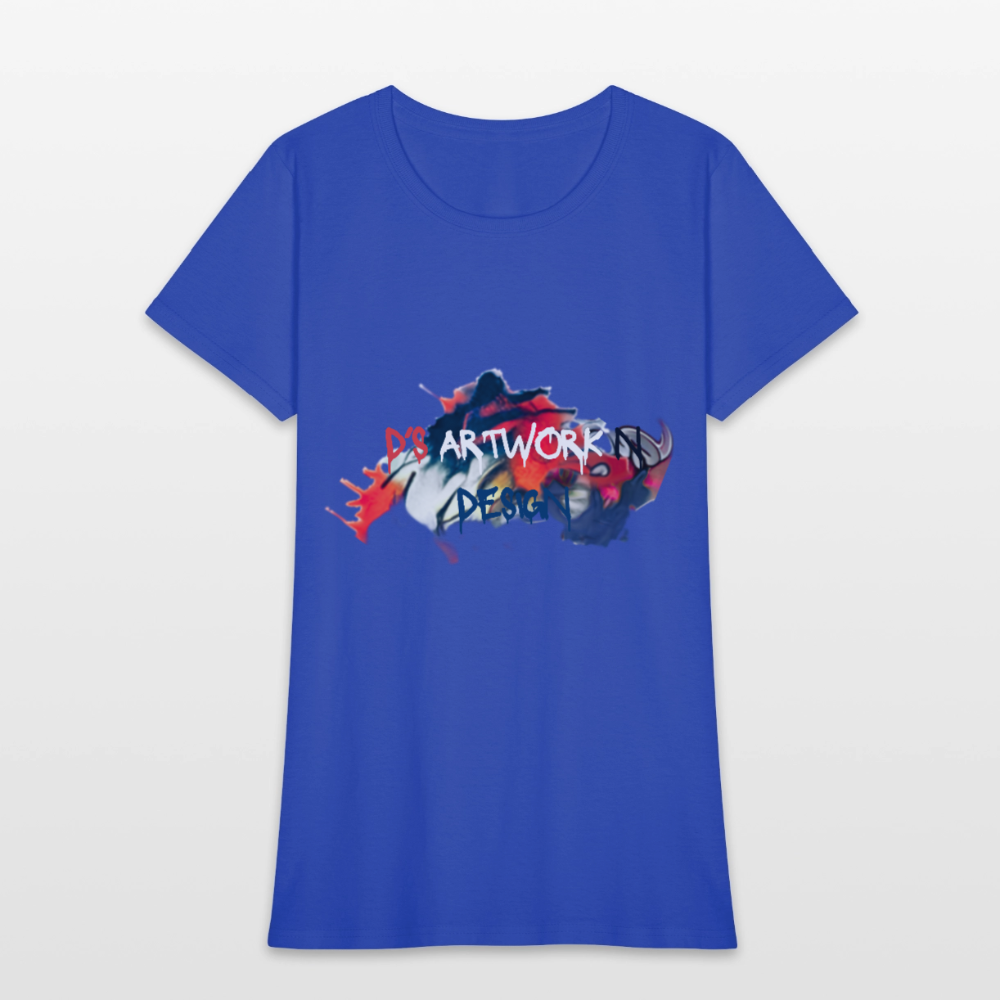 Spray paint - DS Women's T-Shirt - royal blue