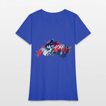 Spray paint - DS Women's T-Shirt - royal blue